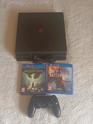 PS4 Pro 1TB con juegos