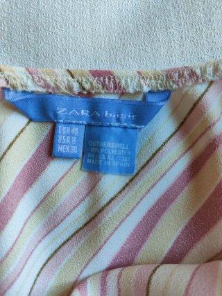 Falda Midi Estampado Ondulado