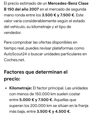Mercedes-Benz Clase B 2008