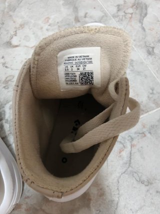 Playeros Converse niña beige/blanco