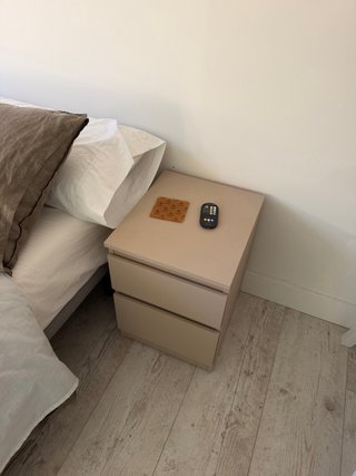 2 Mesillas KULLEN Ikea pintadas