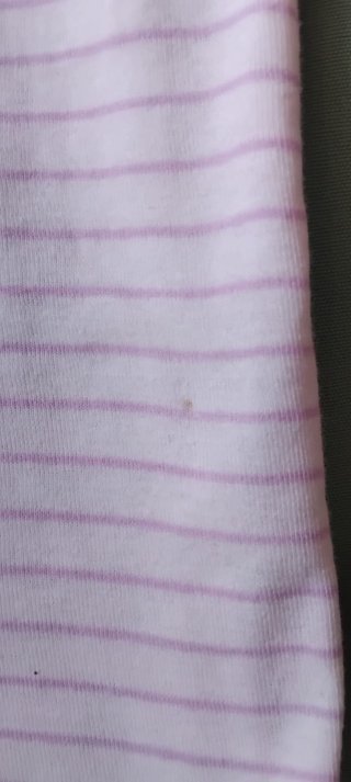Camiseta sin mangas Petit Bateau XS blanca y lila