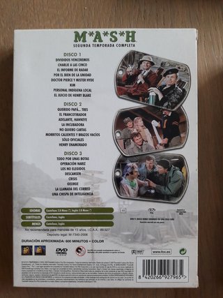 DVD Serie TV MASH - Temporadas 1, 2 y 3