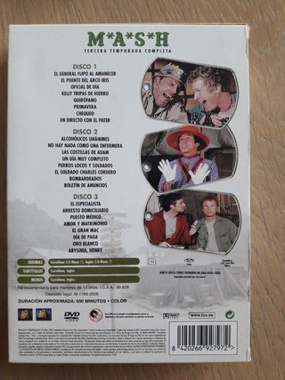 DVD Serie TV MASH - Temporadas 1, 2 y 3