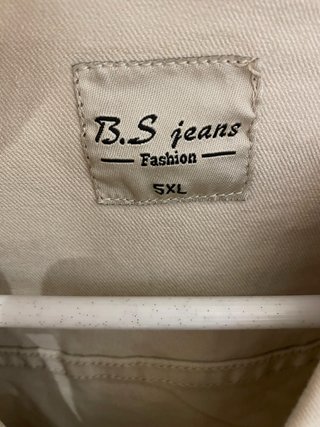 Chaqueta Cazadora tejana beige