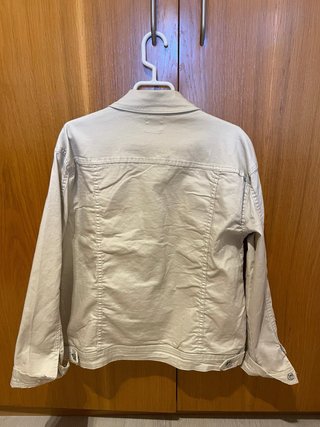 Chaqueta Cazadora tejana beige
