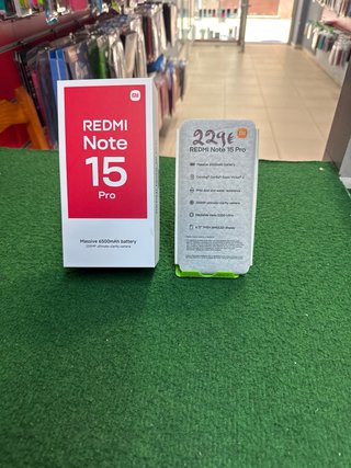 Redmi Note 15 Pro 256GB Negro