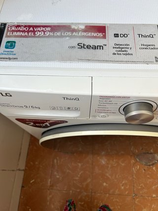 Lavadora Secadora LG ThinQ 9/6kg