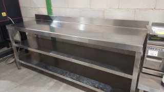 Mesa Acero Inoxidable Industrial 200x60