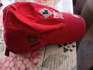 Gorra Osborne roja béisbol