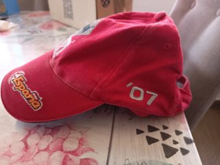 Gorra Osborne roja béisbol
