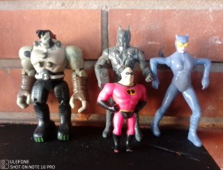 Figuras de acción variadas