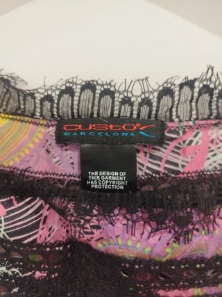 Camisa estampada mujer talla única
