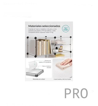 Estantería Modular de 9 Compartimentos