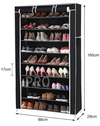 Zapatero de 9 niveles per scarpe