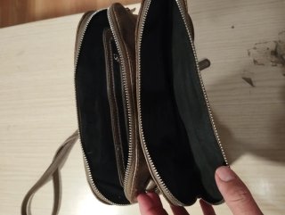 Bolso Misako bandolera marrón