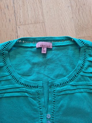 2 Camisetas Trucco Talla S Azul y Verde