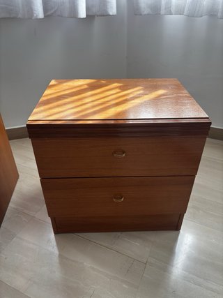2 Mesitas de Noche Madera
