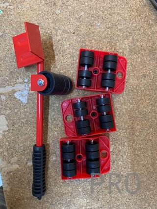 Juego de 4 Piezas Transportador de Muebles