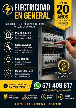Reparación y averias electricas
