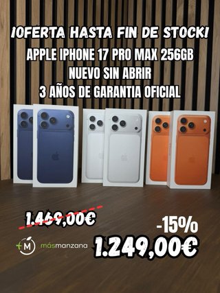 iPhone 17 Pro Max 256Gb OFERTA