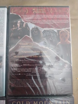 Pack 4 Películas DVD (El Piano, El Orfanato, Reven