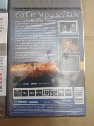 Pack 4 Películas DVD (El Piano, El Orfanato, Reven