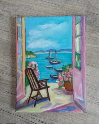 2 quadri ad olio