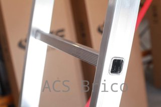 Escalera Aluminio Elite 3x12 - 3,44+3,44+3,44 M - 73-90-73x25mm