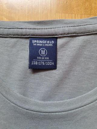 Camiseta Springfield M verde caqui