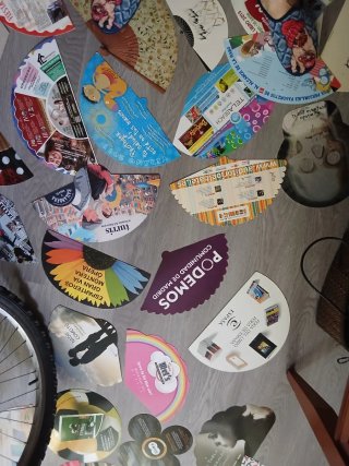 Lote de Abanicos Publicitarios