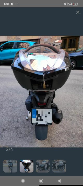 Honda SH 125i Scooter Negra