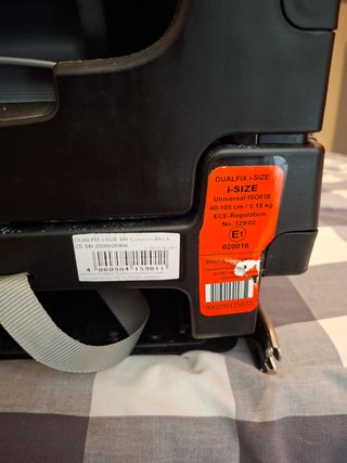 Silla Coche Britax Römer Dualfix i-Size 360