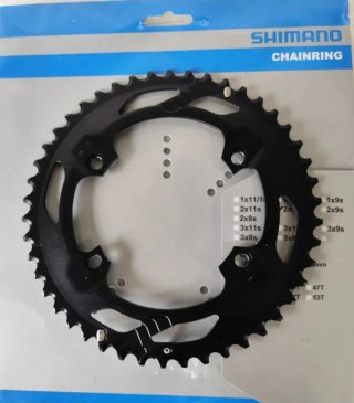 Plato Shimano GRX 46 dientes para 2x11 velocidades
