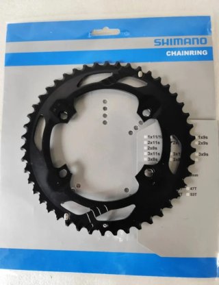 Plato Shimano GRX 46 dientes para 2x11 velocidades