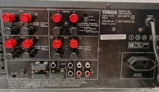 Amplificador Yamaha DSP-A1000 Negro