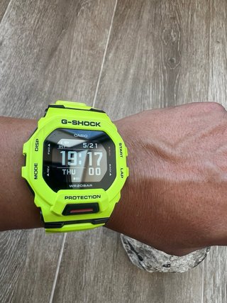 Reloj Casio G-Shock GBD200 Negro/Verde