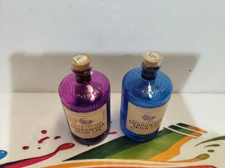 2 BOTTIGLIE VUOTE GIN GUNPOWDER