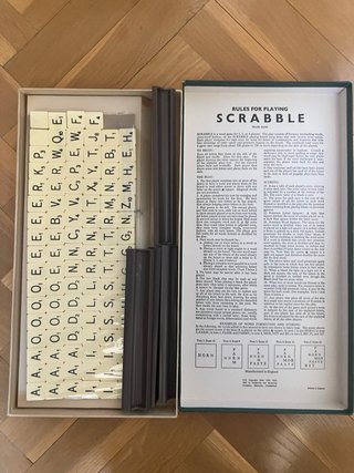 Scrabble Vintage - Made in England - Completo