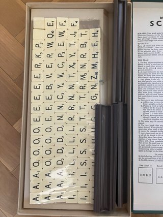 Scrabble Vintage - Made in England - Completo