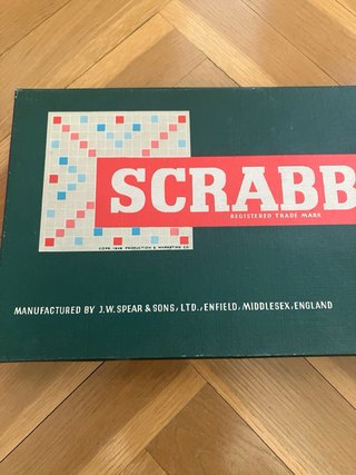 Scrabble Vintage - Made in England - Completo
