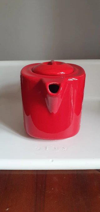 Teiera Twinings Rossa in Ceramica