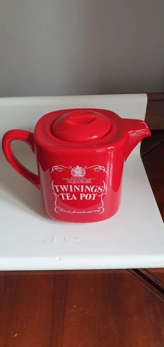 Teiera Twinings Rossa in Ceramica