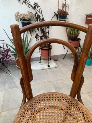 SILLAS antiguas VINTAGE madera