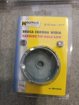 Juego 6 Brocas Corona Widia Wolfpack
