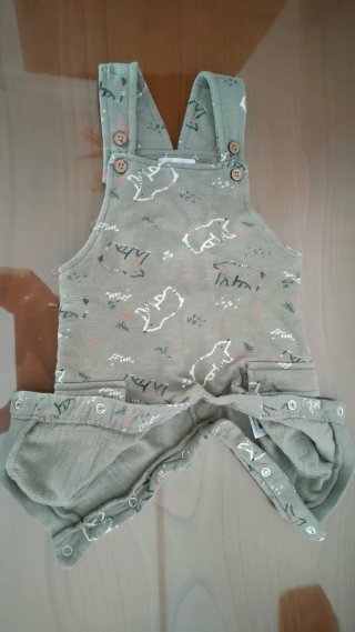 Conjunto bebé 3 meses peto y camiseta BabyBol