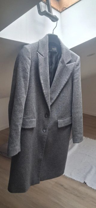 Abrigo Zara Mujer Gris