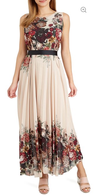 Abito cerimonia PRONTO MODA tg. L senza cintura
