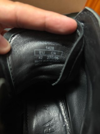 Botines Zara Hombre Negros (Talla 42)