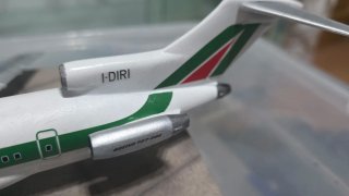 Maqueta Avión Boeing 727 Alitalia Escala 1:144